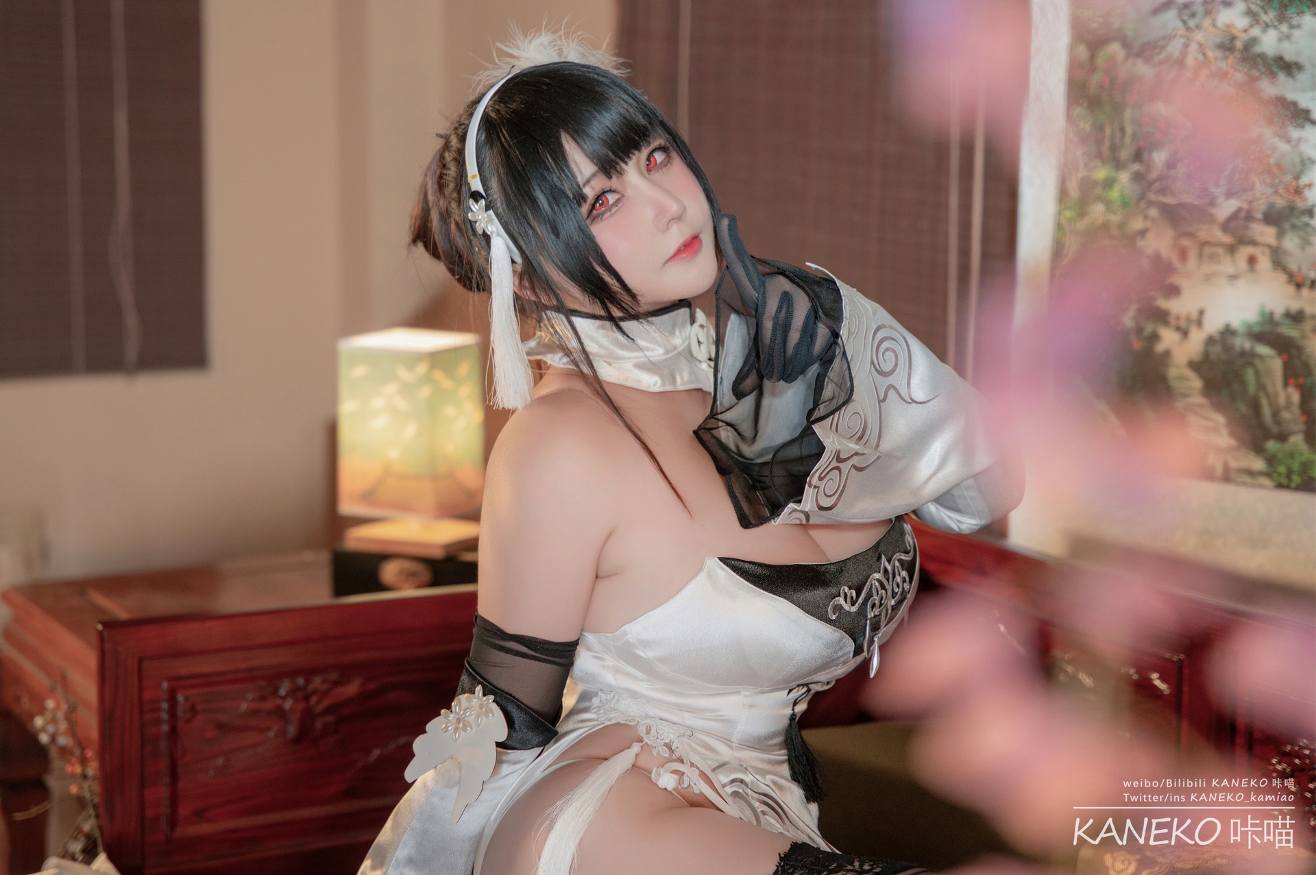 KANEKO_咔喵 – NO.023 镇海 白旗袍 0