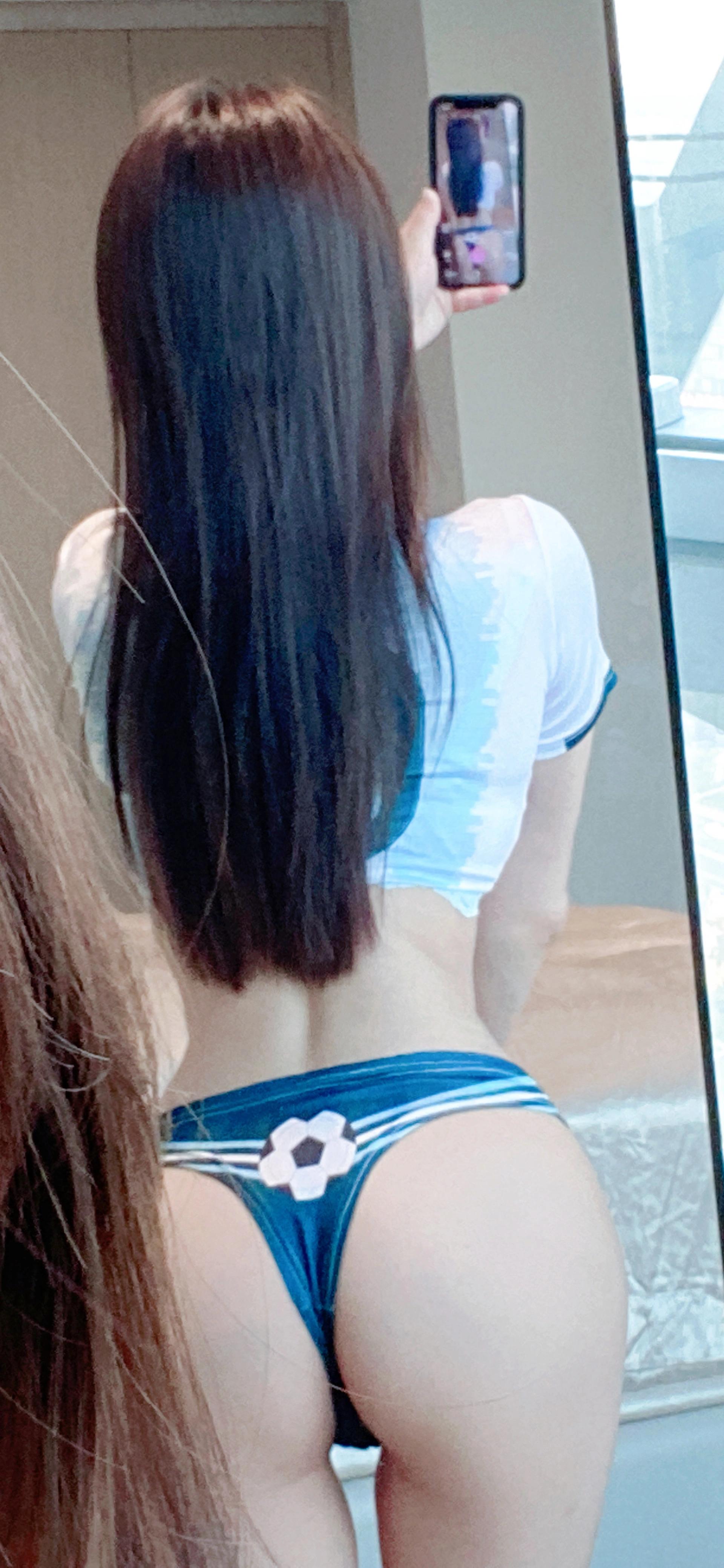 021.奔跑的晶骡儿-微密圈系列 足球杯能有我好看么? 0